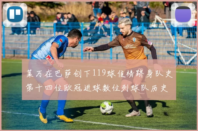 莱万在巴萨创下119球佳绩跻身队史第十四位欧冠进球数位列球队历史第四